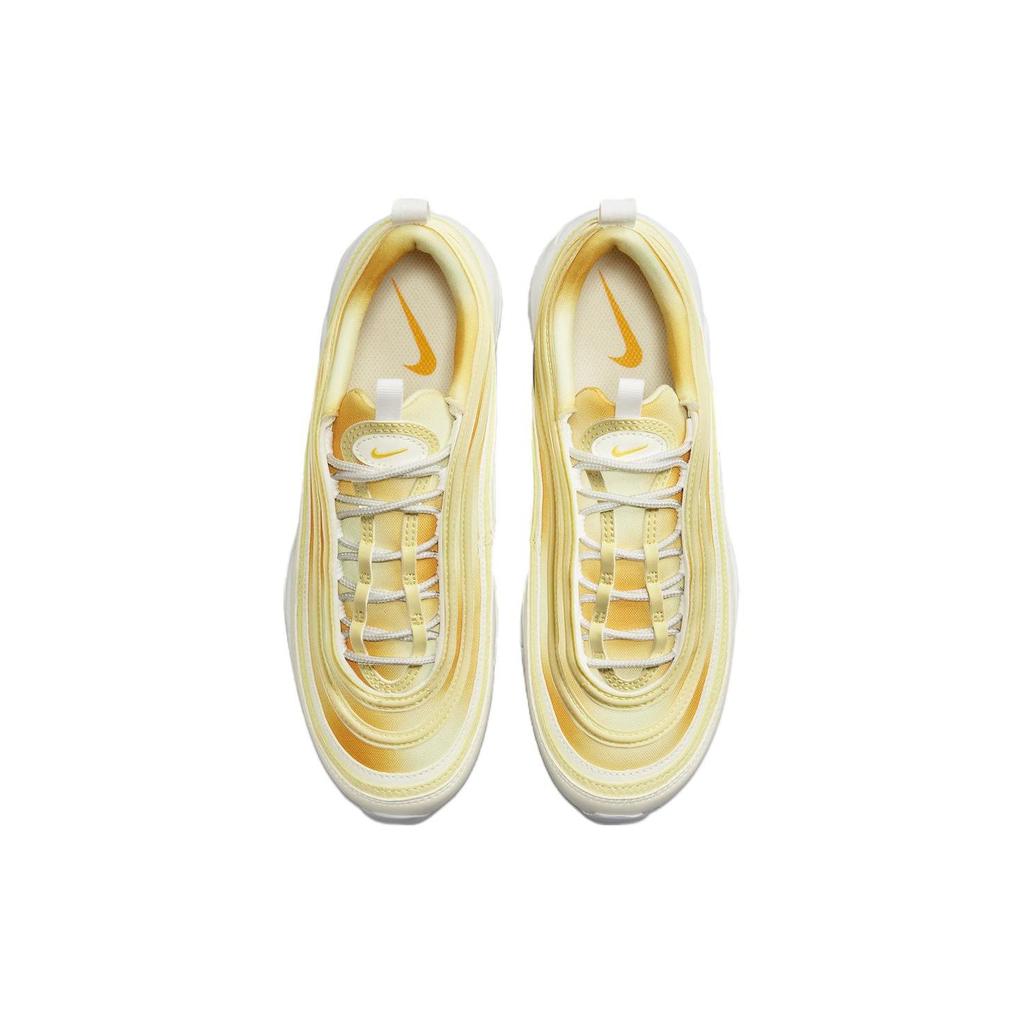Nike Air Max 97 Yellow Tie-Dye Women Sneakers Sail Citron-Tint Laser-Orange FN0321-100