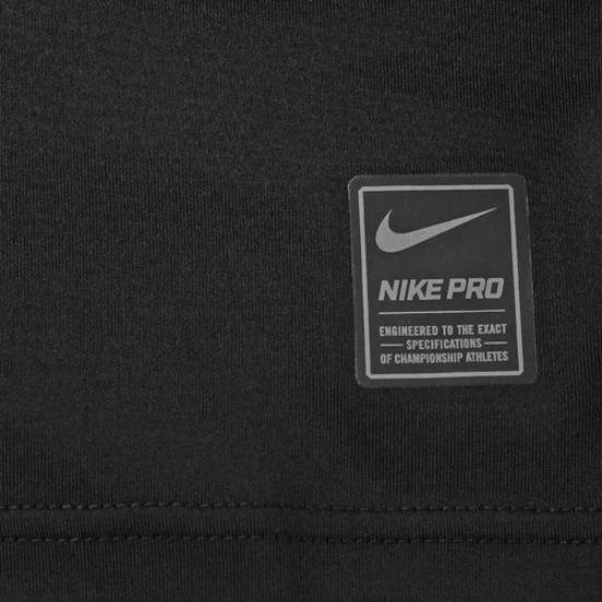 Nike Szybkoschnąca Odprowadzająca Pot Oddychająca Męska Koszulka Fitness z Krótkim Rękawem Czarna 703095-010