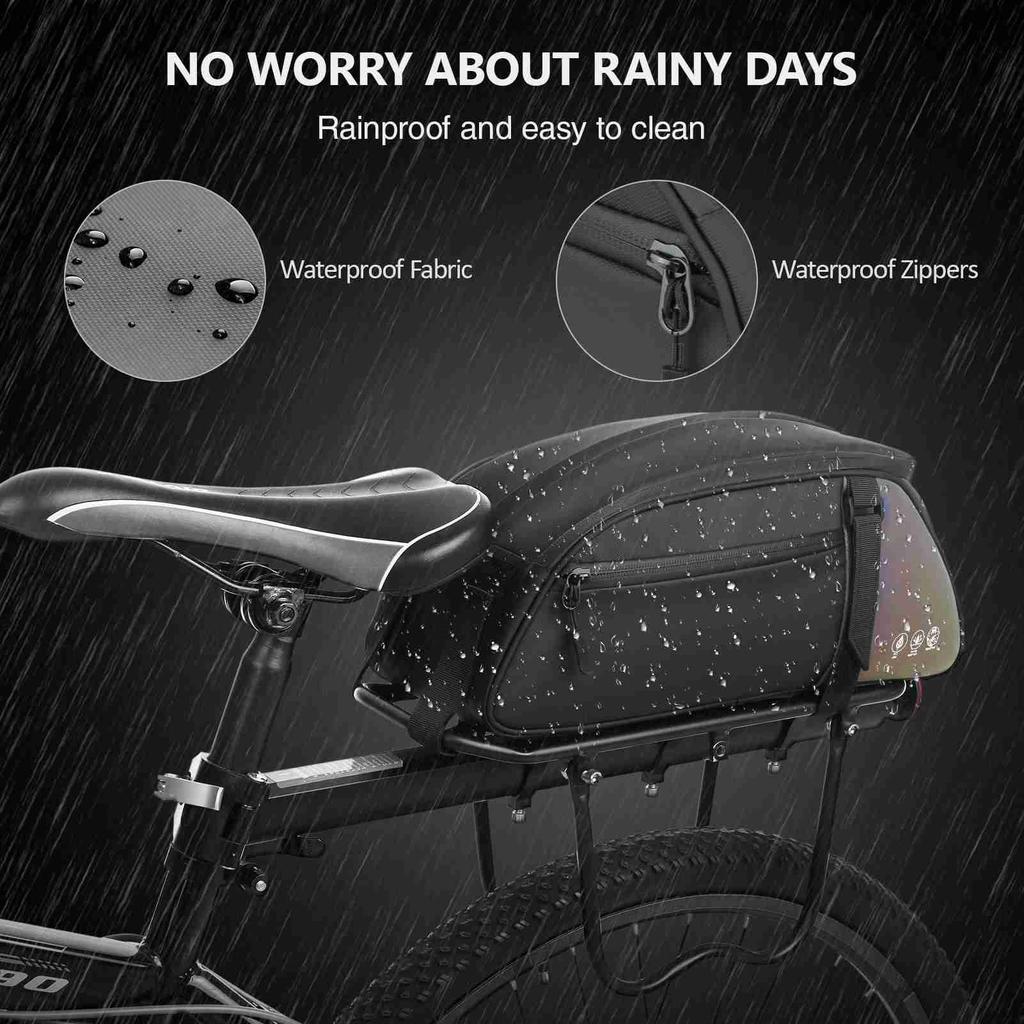 Wodoodporna Torba na Bagażnik Rowerowy Tylny Bagażnik Rowerowy Torba na Tylny Bagażnik Roweru