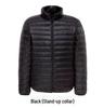 Men's Lightweight Down Jacket, Stand Collar, Slim Fit, Plus Size, Autumn/Winter Collection, Casual Short Coat