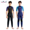 Kids 2.5mm Neoprene Short Sleeve Wetsuit Snorkeling Surfing Swimming Warm Full Body Suit Boys