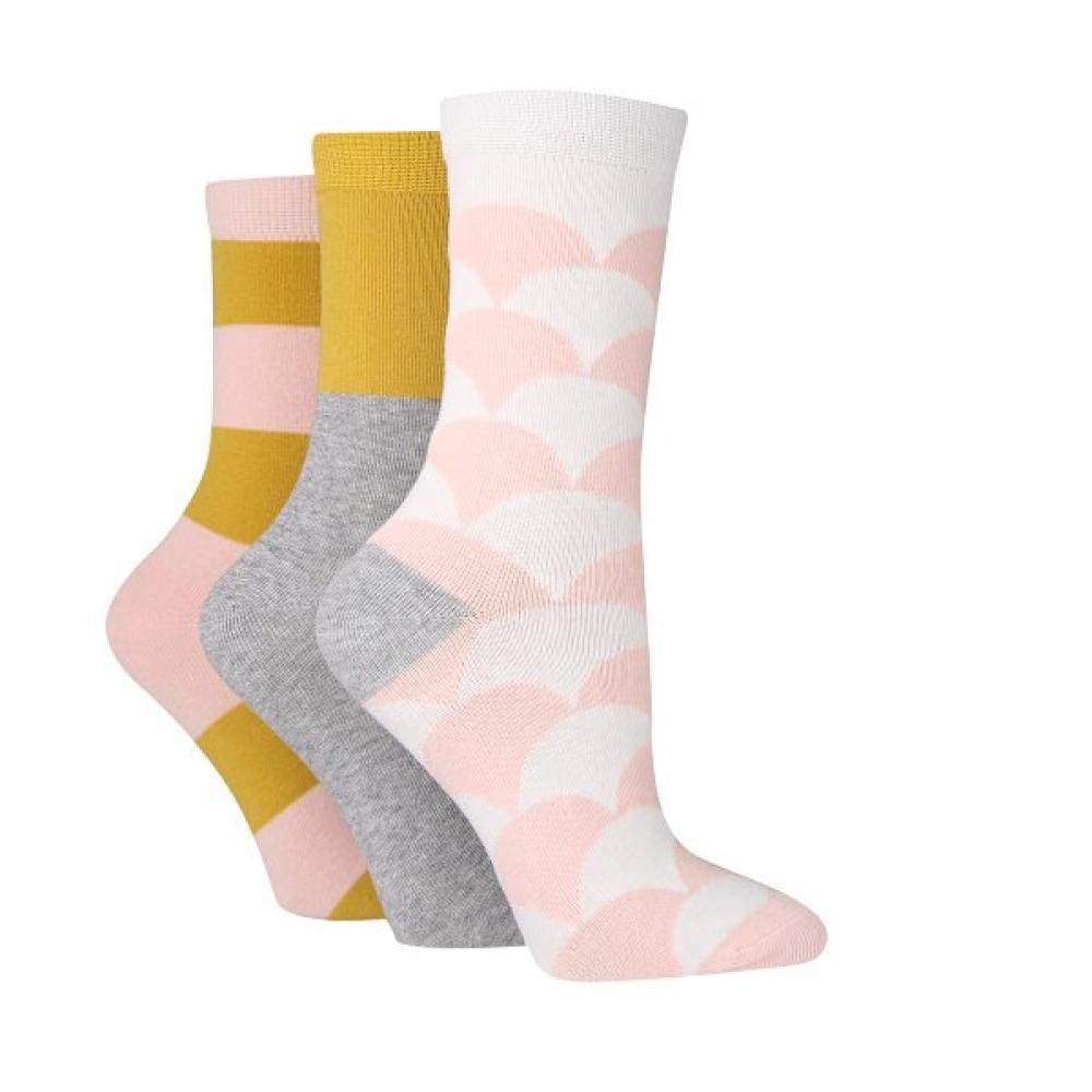 

Sock Shop Women S Pink Arch Stripe Sock Set Pink