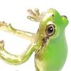 Tree Frog Ring Good Detail Realistic Animal Smooth Ring Polished Adjustable Open Ring Novelty Knuckle Party Daily