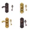 1pc Fashion Vintage Retro Door Lock 1/12 Dollhouse Miniature Mini Key