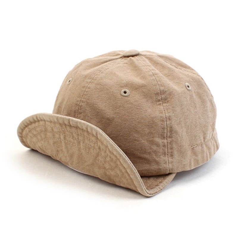Universal chemistry Washing Beige Wire Brim BikeCap Bike Cap