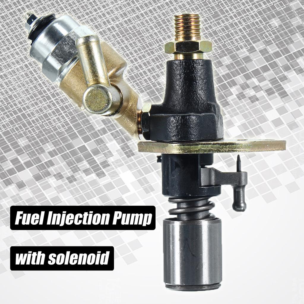 Carvicto Fuel Injector Injection Pump with Solenoid for Yanmar L100 186 186F 406cc Engine Generator Carvicto Fuel Injector Injection Pump with Solenoid for Yanmar L100 186 186F 406cc Engine Generator