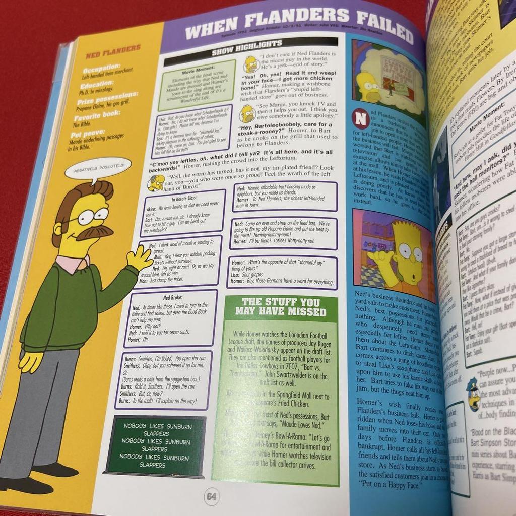 [USED] The Simpsons Guidebook Seasons 1-8 (English version)