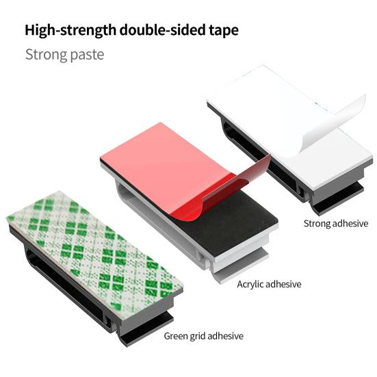 Kabelaufwickler Starke Haftung Anti-Verwicklung Selbstklebend Schreibtisch Autoleitung Drahtaufwickler für Zuhause