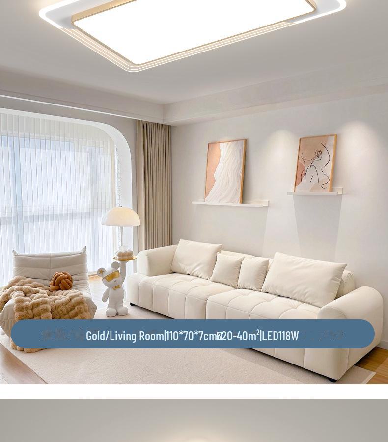2023 Modern Full-Spectrum Eye Protection Ceiling Lamp for Living Room, Bedroom, Study, and Restaurant