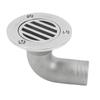 Boat Deck Drain 90 Degree Elbow 316 Stainless Steel Split Floor Deck Drain for Fishing Boat Yacht