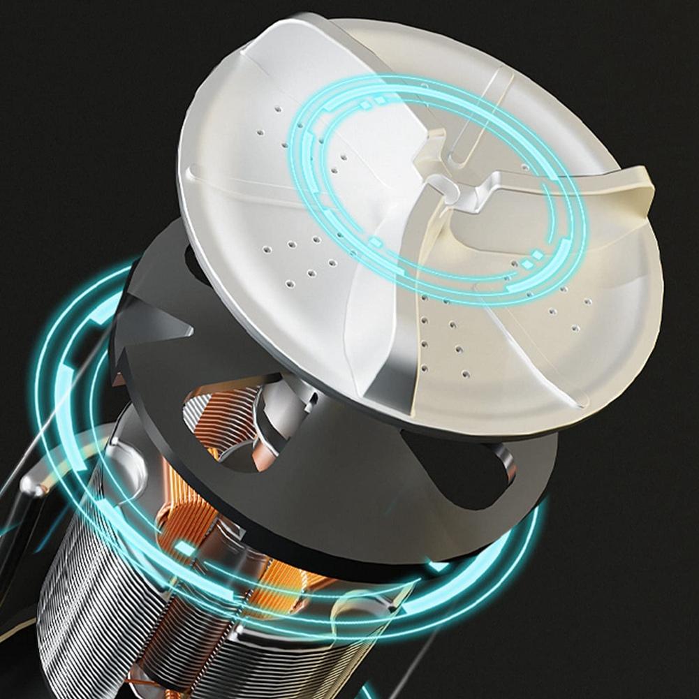 

Portable Washing Machine Mini Washer Cleaning Blue Light Half Automatic Washt Socks For Apartment Travelling Yellow US Plug