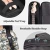 CAHAYA Guitar Case, Lightweight, Soft, 12mm Sponge Cover, Large Capacity, 6 Pockets, Shoulder Strap, Handbag, Easy To Carry, Reflective Stripes