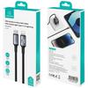 Kabel USB-C do Lightning USAMS 1,2m Szybkie ładowanie 30W Srebrny