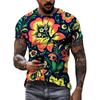 Moda Nuovo Retro Stile nazionale magliette grafiche Tendenza estiva Uomo Casual streetwear Personalità harajuku Stampa O-Collo Tees Top
