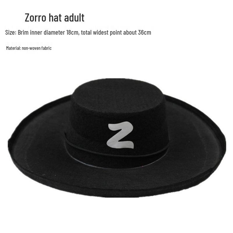 Caribbean Pirate Hat: Halloween Ghost, Captain, Pumpkin, Zorro Costume