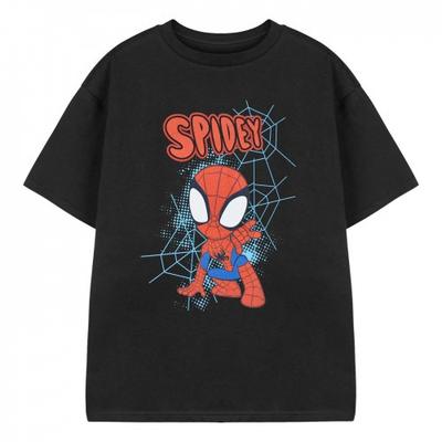 Spidey And His Amazing Friends Boys Spidey Web Short-Sleeved T-Shirt