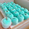 Apples Plush Toys Soft Apples Stuffed Animal 4-Inch Fidget Fruit Doll for Anxiety Relief Kids Room Decorition