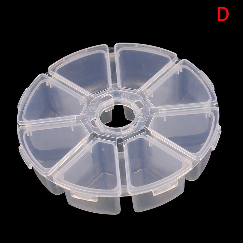 

Plastic Box Container Screw Holder Case Practical Compartment Jewelry Organizer 12.9*6.8*2.2cm