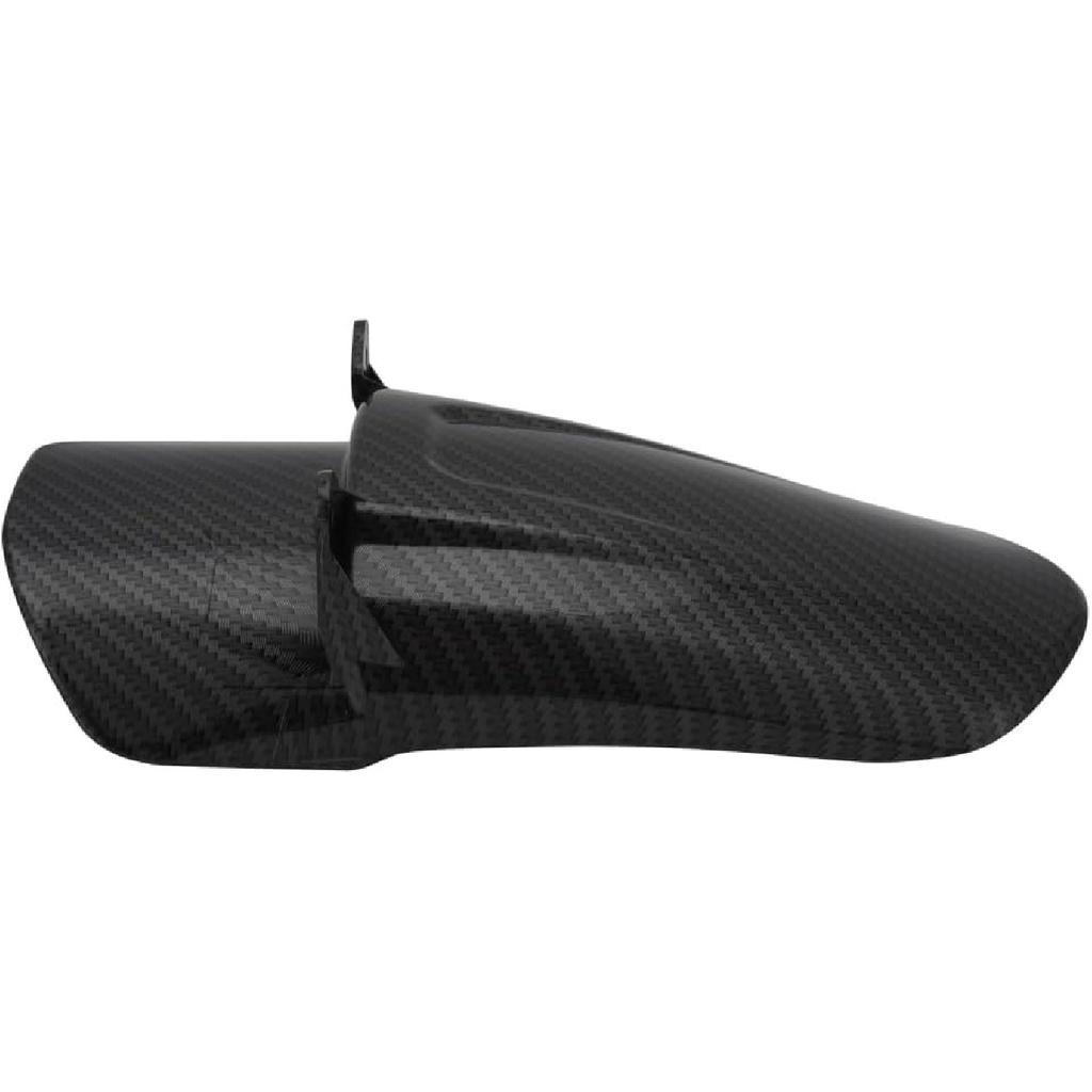 Motorcycle Rear Cushion Fender Mudguard for Surron Sur Ron Light Bee X/S Segway X260 X160 Electric Dirt Bike,Carbon Fiber Texture,PP Material