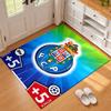 FC Porto Teppich Fußmatte für Wohnzimmer oder Schlafzimmer Schutzmatte unter dem Stuhl Bürodeko Weihnachtsgeschenk Geburtstagsgeschenk
