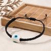 Multicolor Woven Rope Demon Eye Bracelet - Trendy Design for Daily Wear