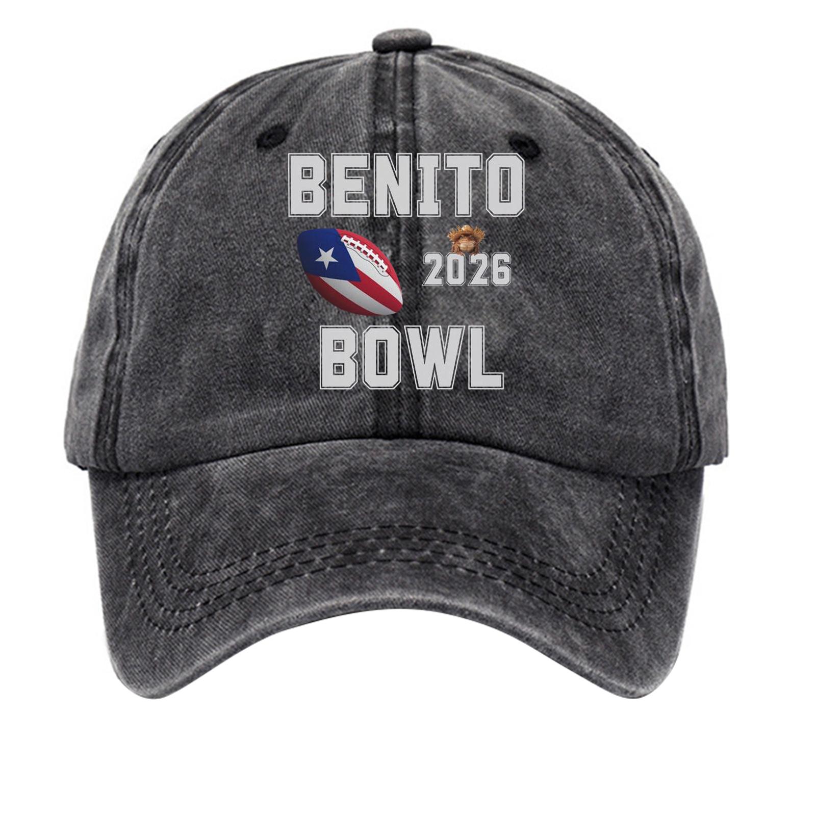 

Washed Cotton Baseball Cap With Printed Distressed Soft Top Denim Hat For Men, European And American Retro Hat чорний