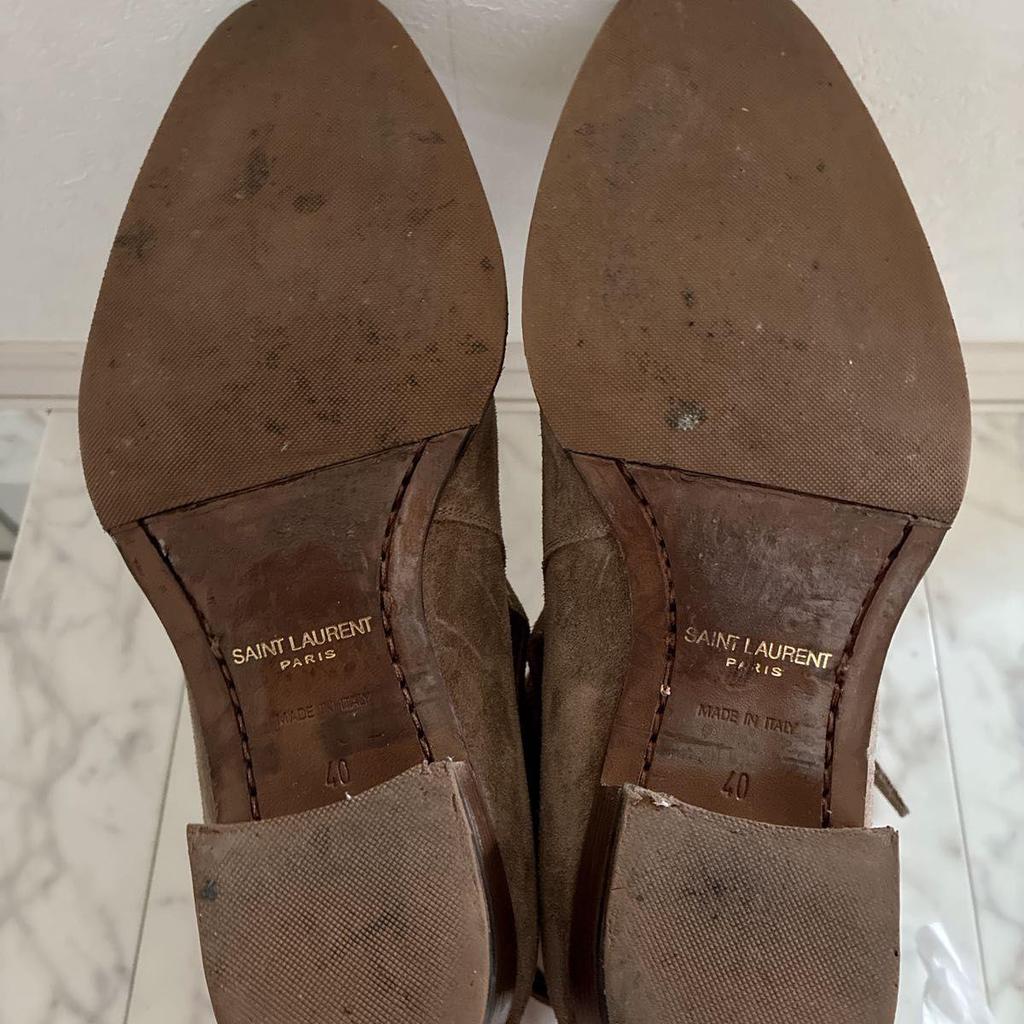 Used SAINT LAURENT Wyatt 30 Jodhpur boots
