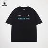 KELME Herren Retro Fußballfan Kurzarm Baumwoll-T-Shirt