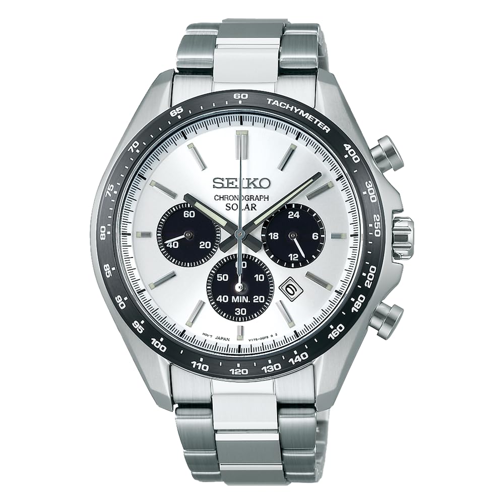 Seiko Watch SBPY165 Seiko Selection Solar Chronograph The Standard Watch Men's