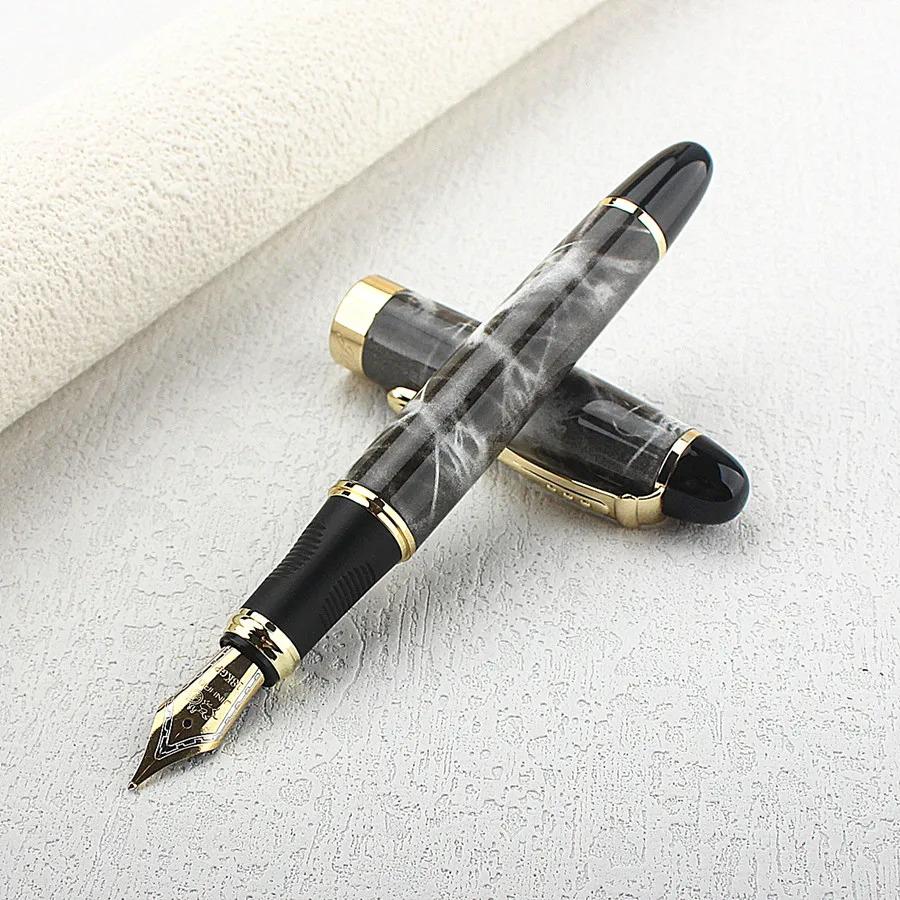 

Metal Fountain Pen luxury Pens Fine Nib Writing Office School Supplies Stationery