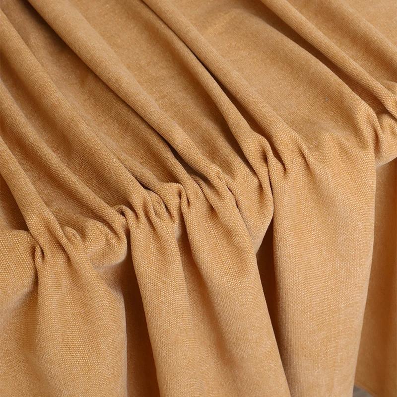 Premium Chenille Veluet Upholstery Fabric - 100x150cm Soft Textured Material for DIY Sofa Pillows, Bay Window Mats & Home Decor