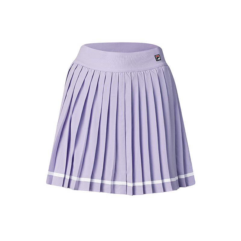 

New FILA Casual Short Skirts Women s Numbers Lavender A11W523308F-PR 160/62A/S
