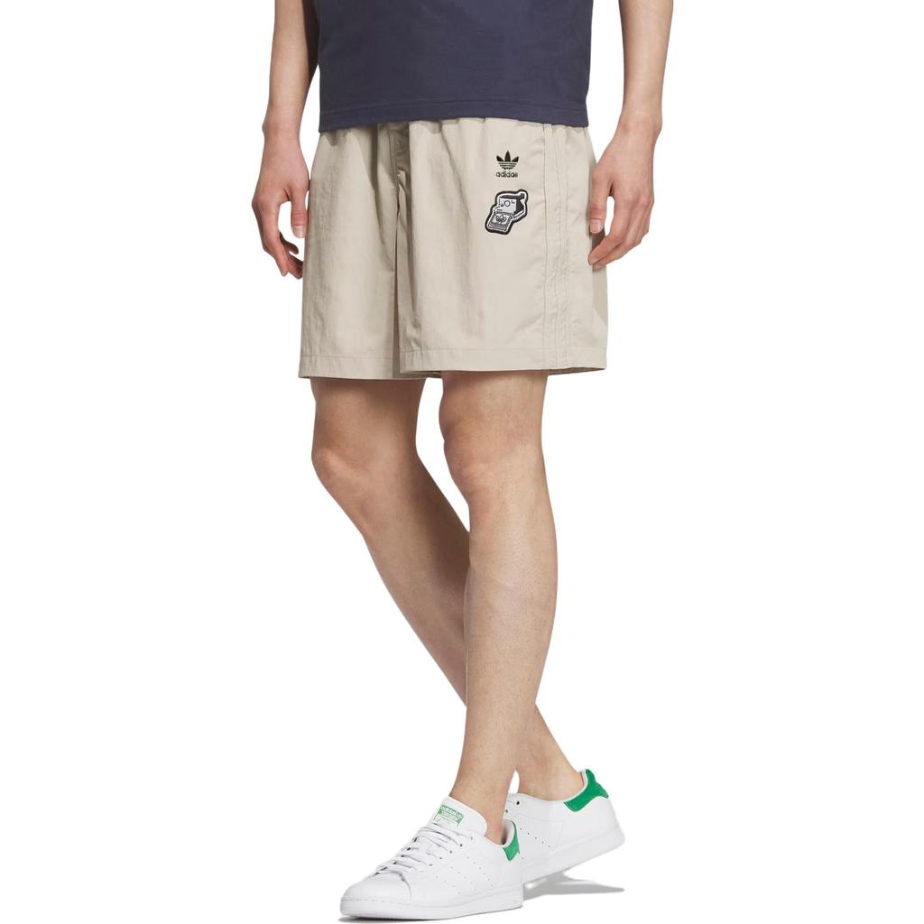 adidas Originals X Yu Nagaba SS23 Co-Branded Belted Casual Shorts Men Bottoms Khaki IS0652