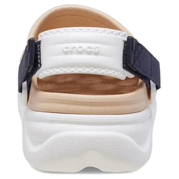 Crocs Duet Max Eva Comfortable Hollowed-Out Clogs Unisex Footwear Beige 208776-2DS
