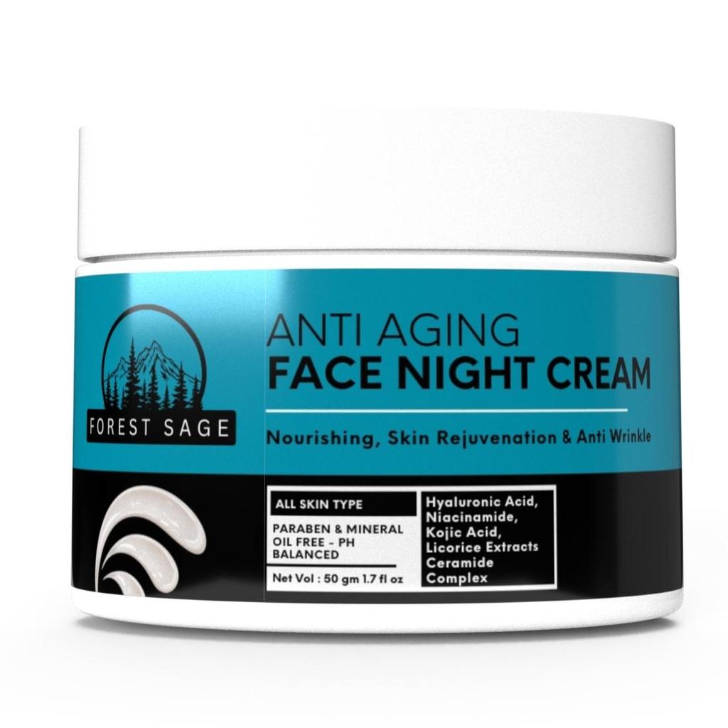 Forest Sage Anti Aging Face Night Cream