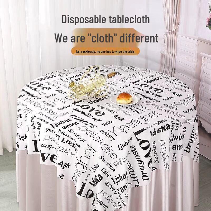 Pinmoya Disposable Waterproof Tablecloths