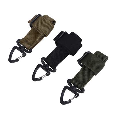Multi-Purpose Nylon Portable Binding Strap Gloves Hook Work Gloves Safety Clip Outdoor Climbing Rope Camping Hanging Buck