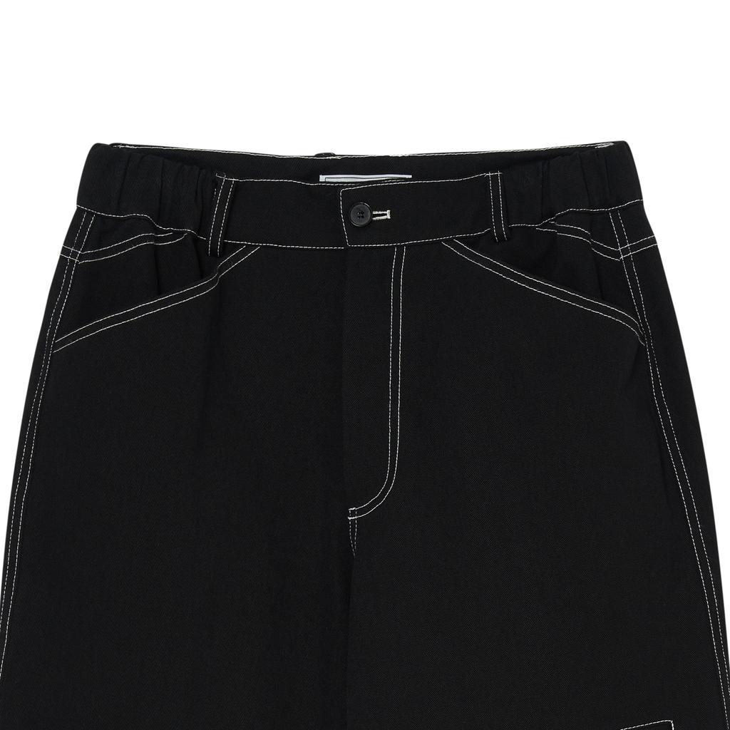 Moseu Stitch Setup Pants_Black