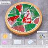 Mosaik Glimmer Bambu Underlägg & Grytunderlägg DIY-kit för Studenter & Barn