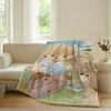 Cartoon Cute P Precious M Moments Blanket For Sofa Office Bed Plane Travel Sleep Read Relax Camping Soft And Warm