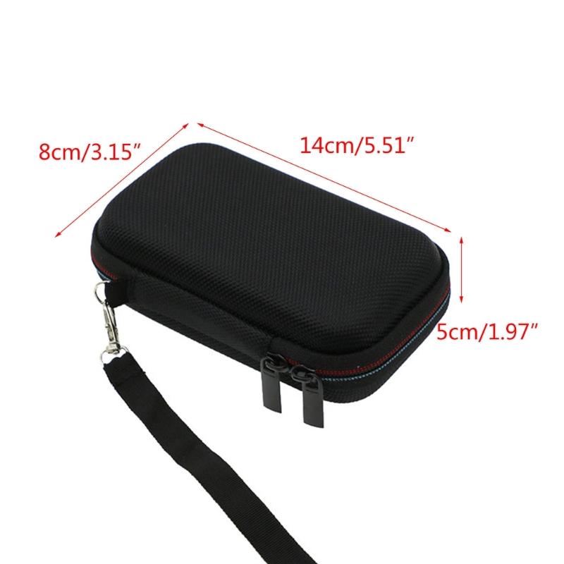 Black Shockproof Case Storage Bag for  NWZX500 ZX505 ZX507 ZX300A Player Full Coverage Protector Inner Mesh Bags