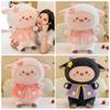 Sweet Sheep Plush Toy For Kids And Girls Home Decor 35/45/60/85cm Short Plush Stuffed Animal Doll