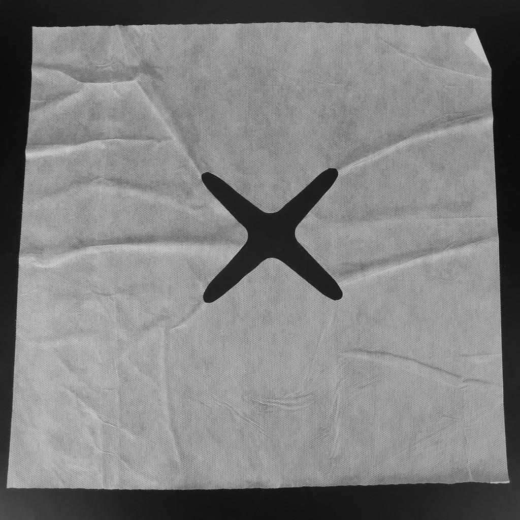 200 Stück Beutel Einweg-Vliesstoff Massagetisch Bettkissen Loch Handtuch Gesichtsloch Matte