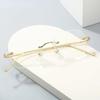 Luxury Presbyopia Glasses Anti Blue Light High-definition Women Fashion Frameless Reading Eyewear