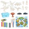Kids Toys DIY Painted Dinosaur Graffiti Painting Game 44 PCS Set Of Children's Toys Roses