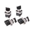 1 Piece 22Mm Push Button Rotary Switch Xb2-Bd25 Bd53 1No1Nc 2No 2/3 Position Self Locking Self Resetting Selector Knob Switch