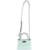 Kate Spade Sam Icon Shoulder Bag Handbag Leather Light Blue Women KB1630084 Used