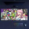 Tokidoki Color Mouse Pad Large Gaming Table Cushion Non-slip Laptop Tablet Big Mousepad XXL Mat Mini PC Playmat With Lock edge