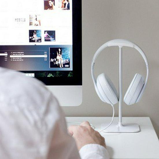 Aluminum Alloy Over-Ear Headphone Stand with Customizable Logo