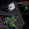 Case for For Iphone 17 16 1 14 Plus 13 12 Pro Max 11 Magnetic Rotated Ring Kickstand Heavy Duty Drop Protection Wallet Cover